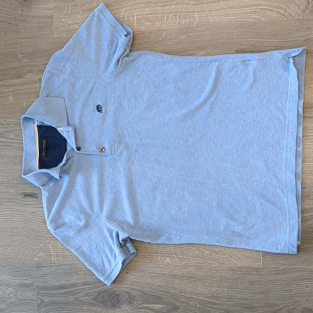Banana Republic light blue polo